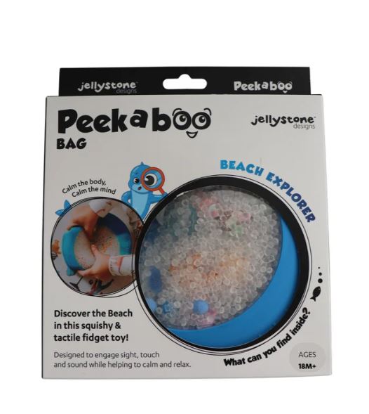 Peekaboo Sensory Bag - Beach
