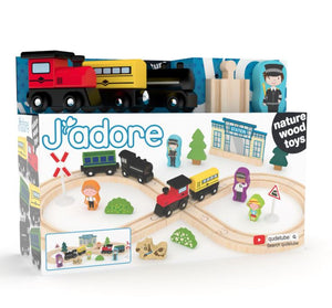 Classic Train Set Wood J'adore