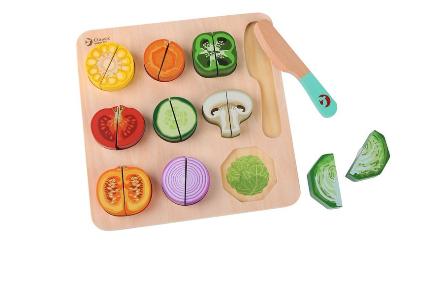 Cutting Vegetable Puzzle