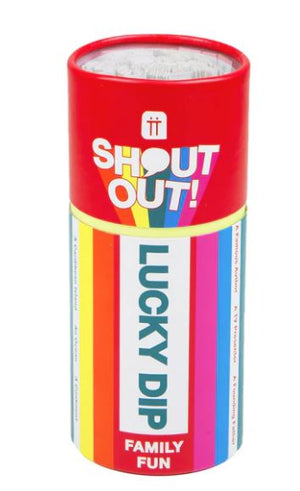 Dipstick -Shout Out Lucky Dip Game Family Fun