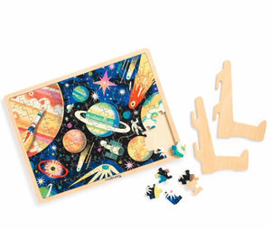 Space Mission Puzzle & Display Wood 100 pc