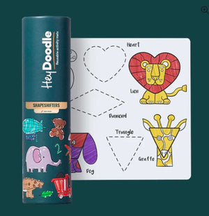 Hey Doodle Silicone Colouring Mat Shapeshifter