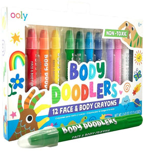 Face and Body Crayons Set 12