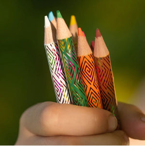 eeBoo Small Colour Pencils Dinosaur