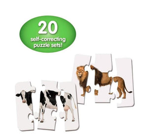 Match It Head to Tail Self Correcting Puzzle