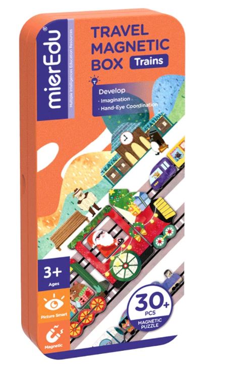 Travel Magnetic Box - Trains