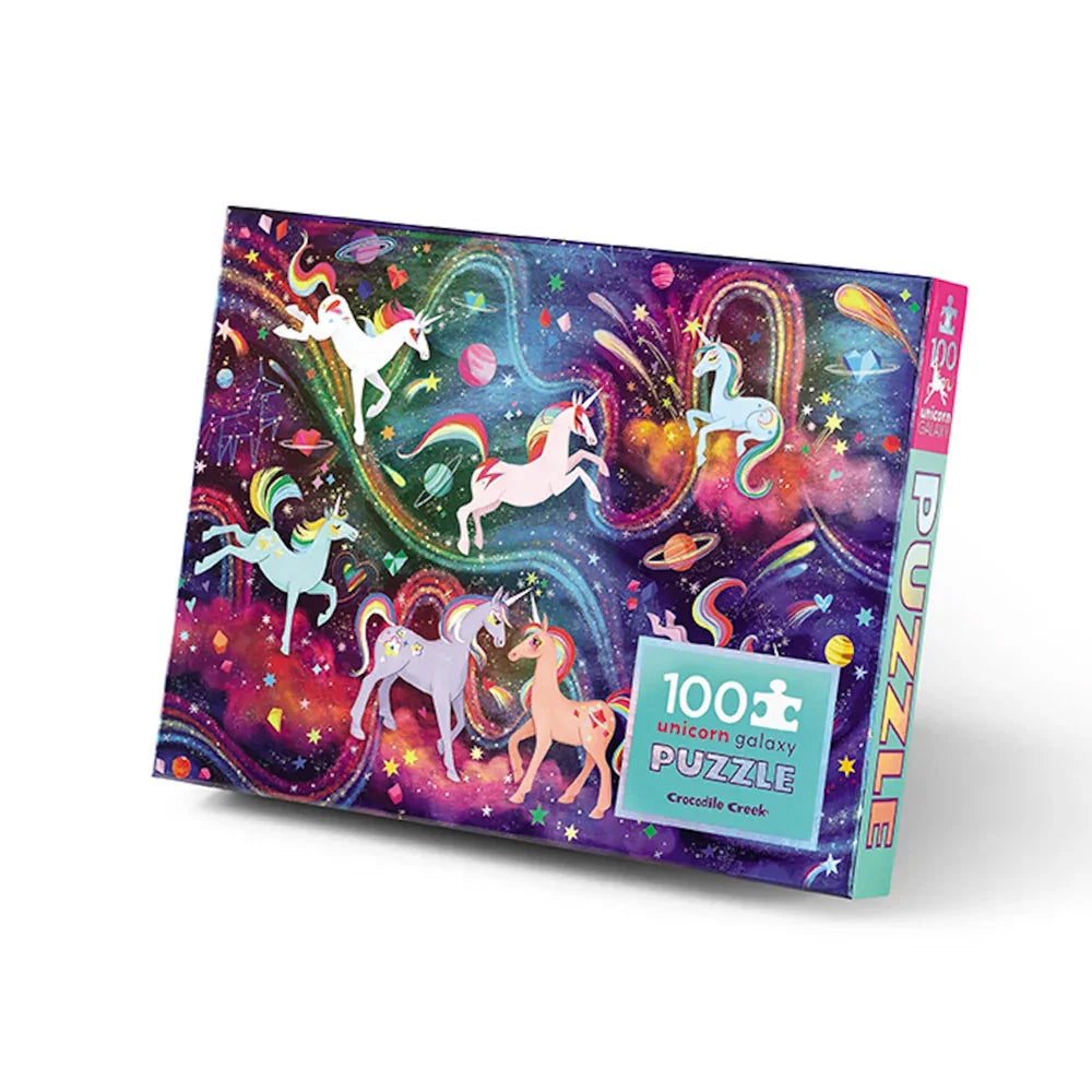 Croc Creek Unicorn Galaxy 100 piece Holographic