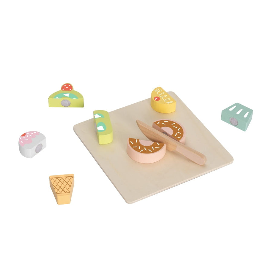 Cutting Dessert Puzzle Wooden  hi Pando