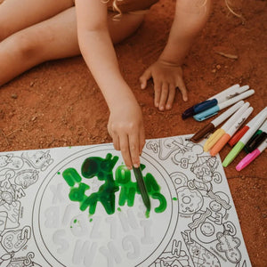 Alphabet Soup Sensory Playmat