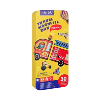 Travel Magnetic Tin Vehicles
