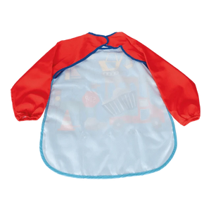 Playtime Apron with Sleeves Construction You Monkey