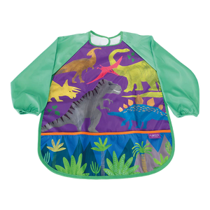 Playtime Apron with Sleeves Dinosaur You Monkey