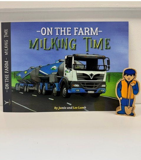 On the Farm: Milking Time Book