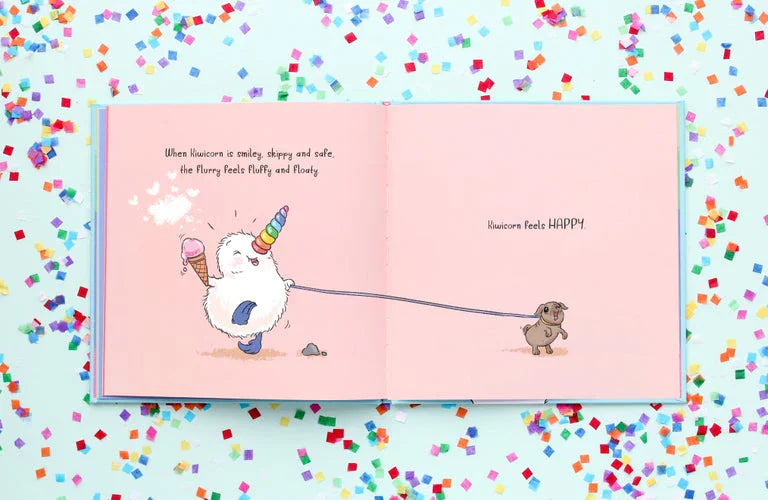 Kiwicorn's Flurry of Feelings Book Hardcover