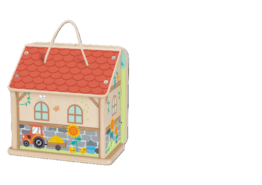 Foldable Wooden Farm Set  hi Pando