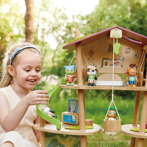 Hape Green Planet Pandas' Bamboo House