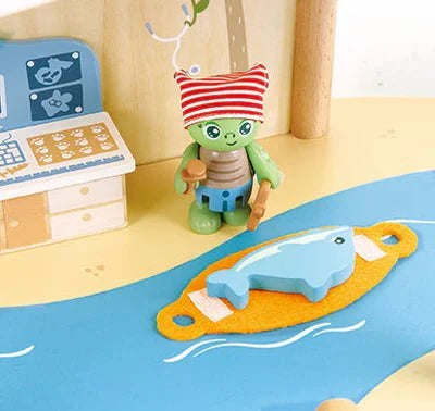 Hape Ocean Rescue Beach House Green Planet