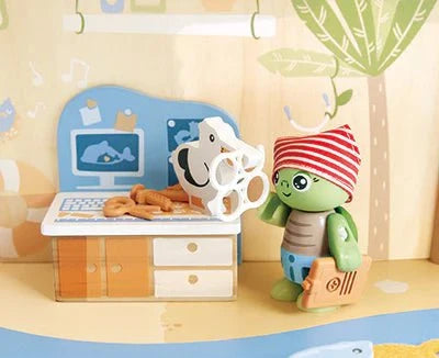 Hape Ocean Rescue Beach House Green Planet