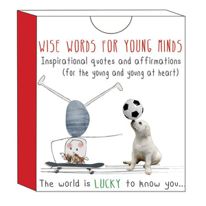 Wise words For Young Minds Cards