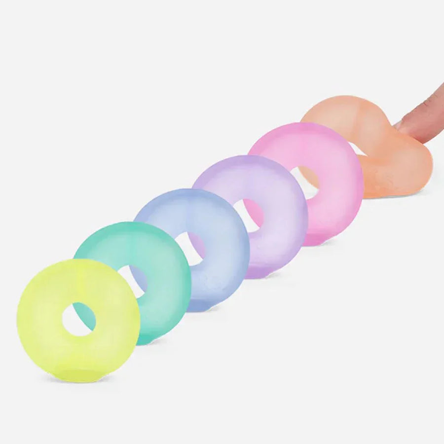 Gump Mini Stress balls Loop 6 pack Speks