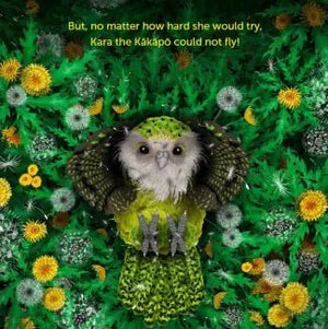 Kara The Kakapo Soft cover Book