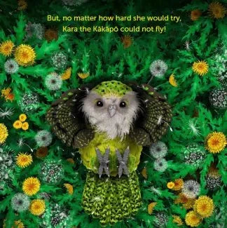 Kara The Kakapo Soft cover Book