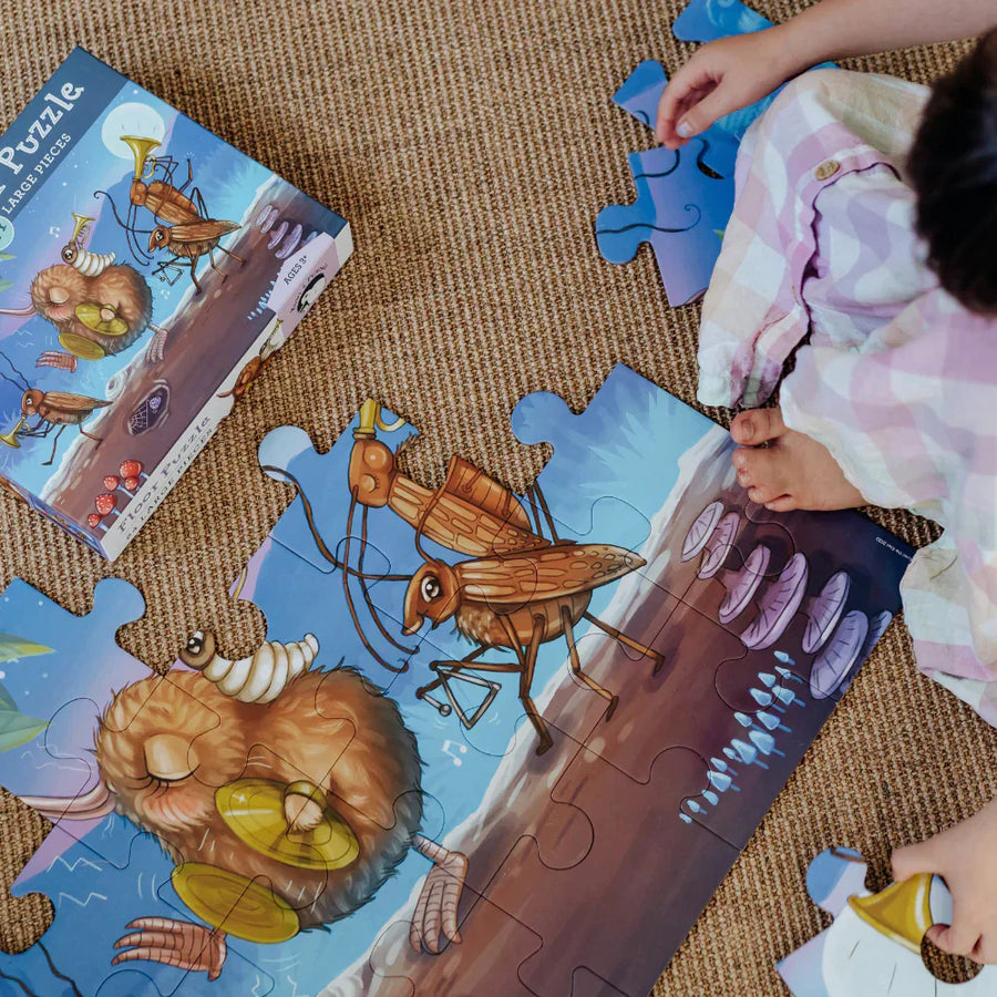Kuwi Huhu Harmony Floor Puzzle 24 pieces