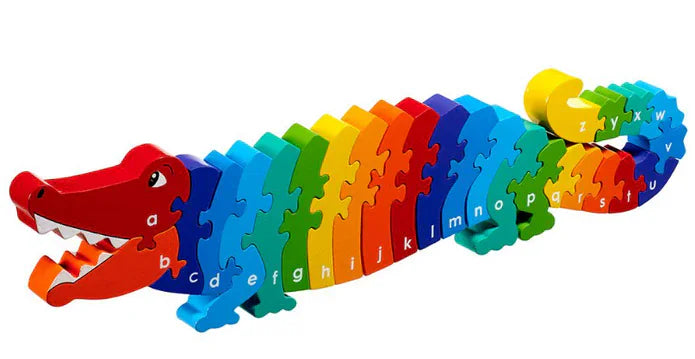 A-Z Crocodile Wooden  Lanka Kade