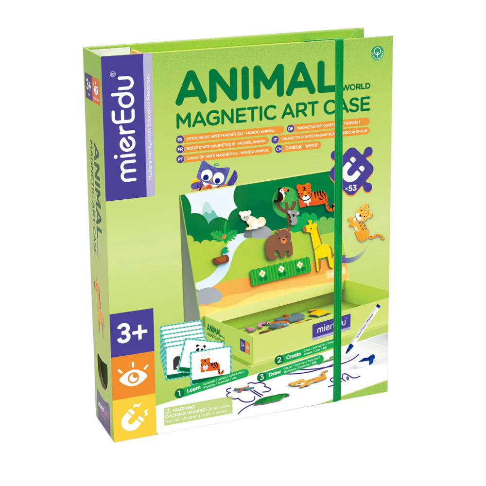 Magnetic Art Case Animal World