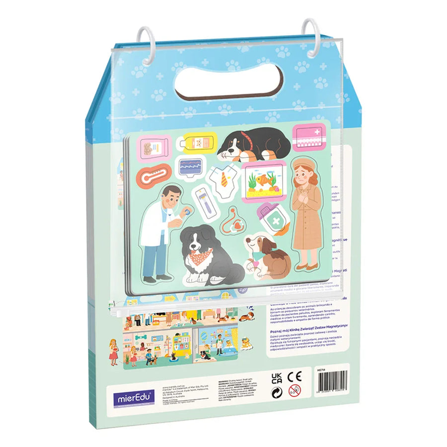 Meet My Animal Clinic Magnet Set mierEdu