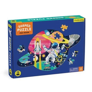 Space Mission Shaped Puzzle 75 pieces