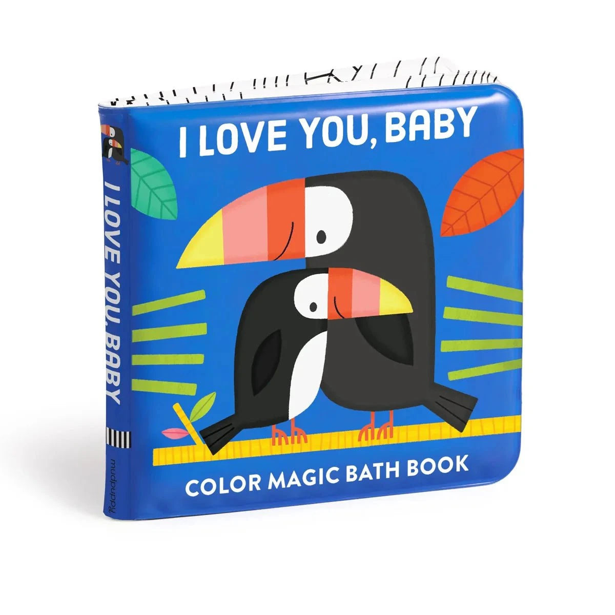 I Love You Baby Bath Book Colouring Changing