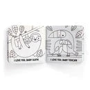 I Love You Baby Bath Book Colouring Changing