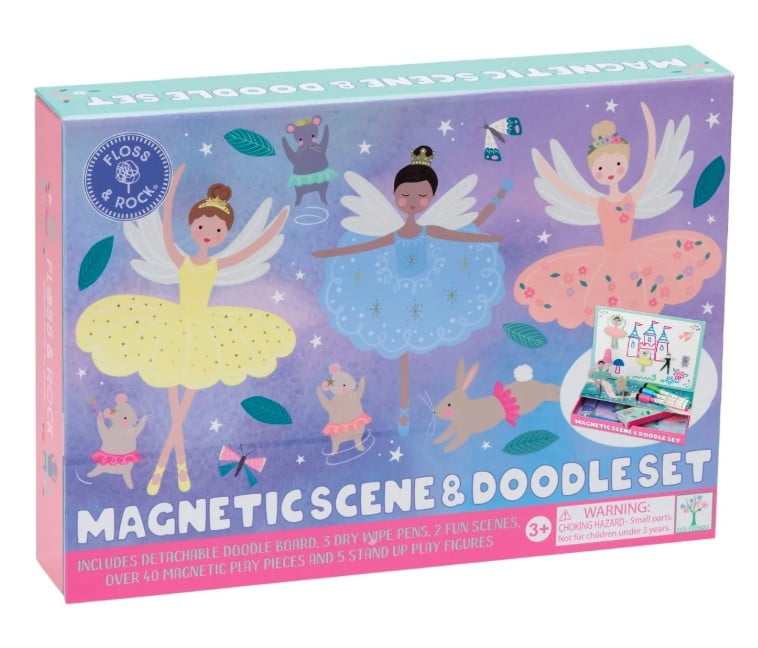 Magnetic Scene & Doodle Set Enchanted Floss & Rock