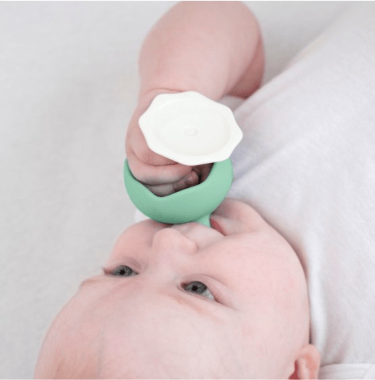 Mushroom Teether Eucalyptus