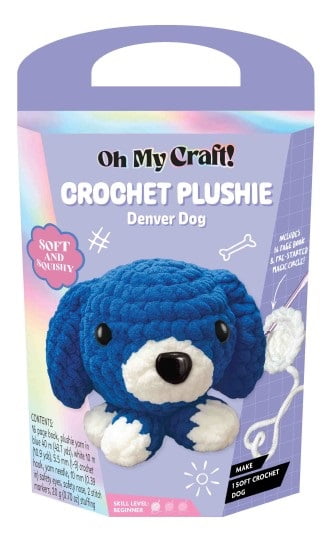 OMC Crochet Plushie Denver Dog