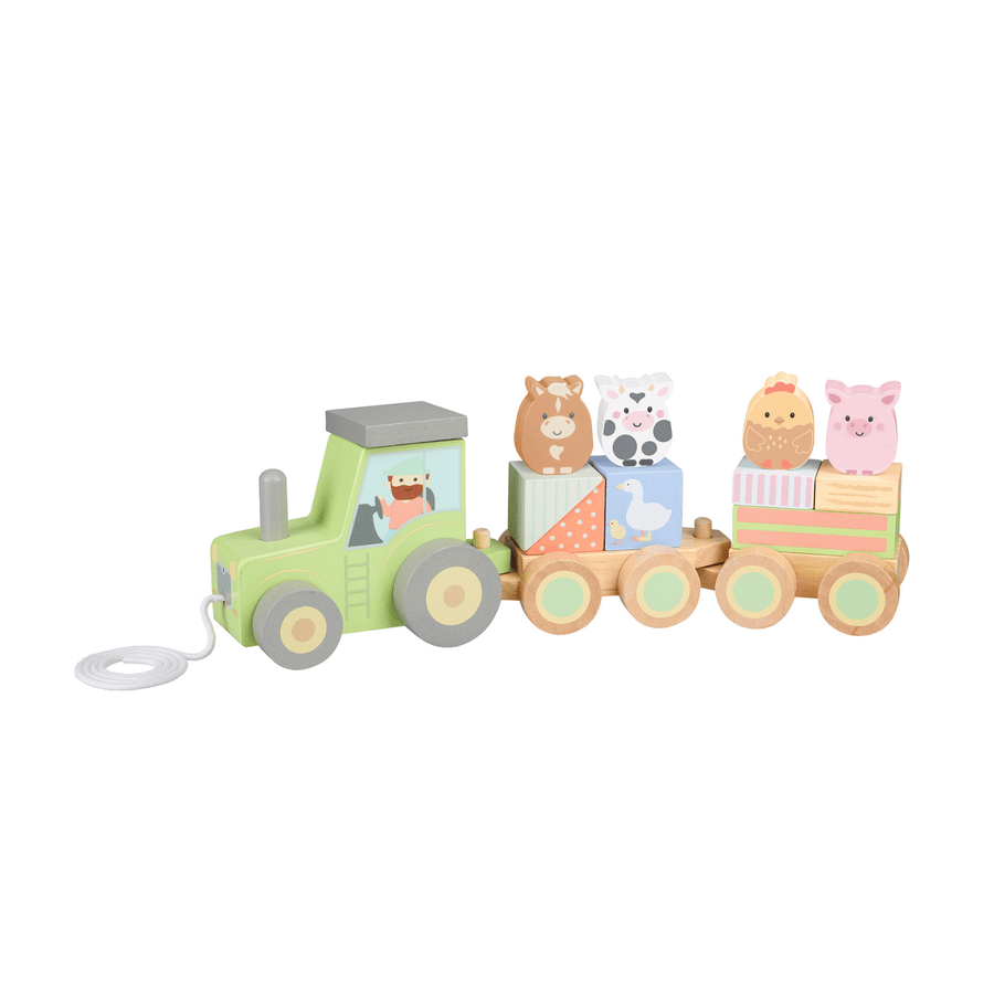 Farmyard Puzzle Tractor Wooden
