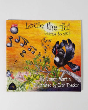 Louie the Tui Learns to Sing Book Paperback