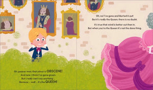 The Queen of Farts Hardcover Book