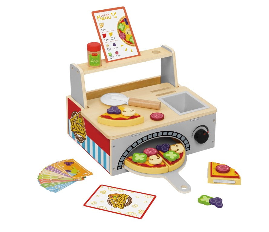 Pizza Oven with Accessories  Wooden