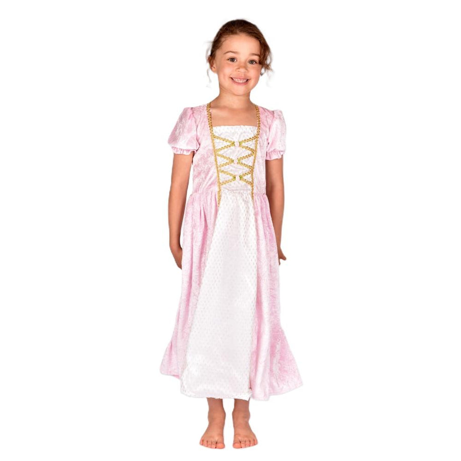 Velvet Princess Dress Pink 4-6 years