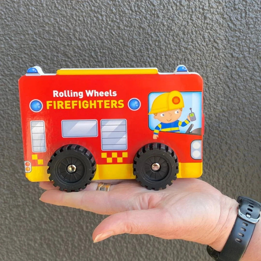 Rolling Wheels Firefighters Board Book
