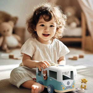 Shape Sorter Van Speedy Monkey