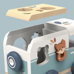 Shape Sorter Van Speedy Monkey