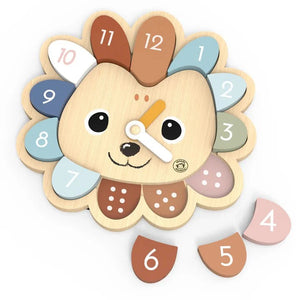 Hedgehog Clock Wooden Speedy M
