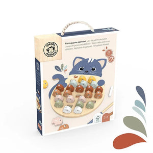 Fishing Game Alphabet Wooden Speedy Monkey