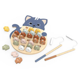 Fishing Game Alphabet Wooden Speedy Monkey