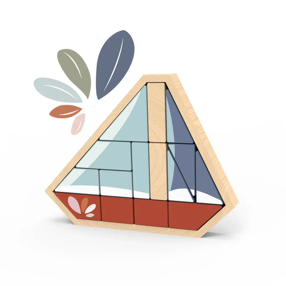 Block Boat Puzzle Speedy Monkey