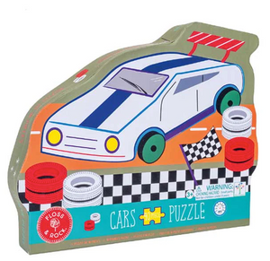 Cars 40pc puzzle Shiny Foil Floss & Rock