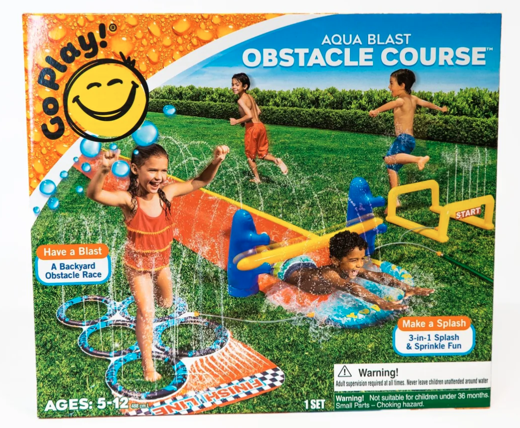 Go Play Aqua Blast Obstacle Course
